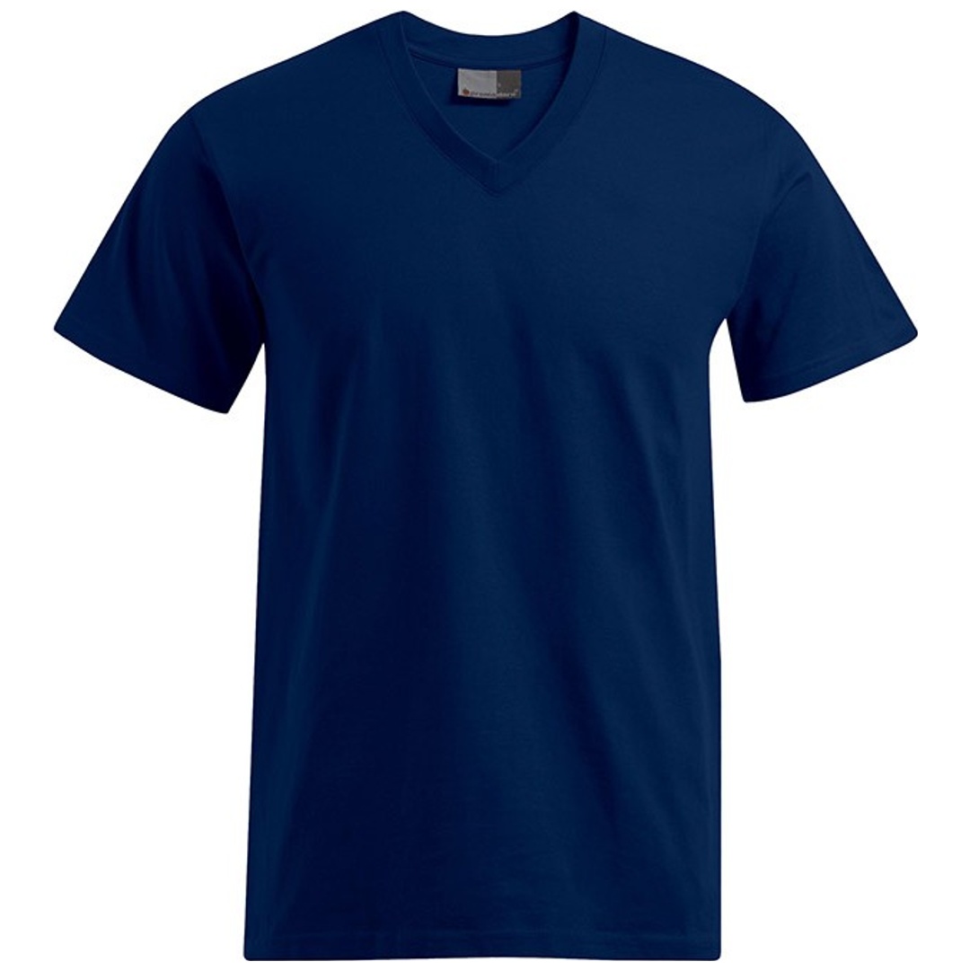 Promodoro Herren Premium V-Neck T-Shirt 3025 Gr. L navy