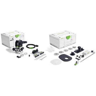 Festool Oberfräse OF 1010 REBQ-Set, incl. Zubehör-Set ZS-OF 1010 M, Systainer SYS3