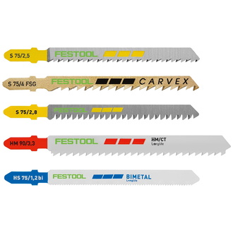 Festool Stichsägeblatt-Set STS-Sort/21 W/P/M