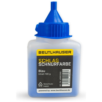 Beutlhauser Farbpulverflasche 100g Blau