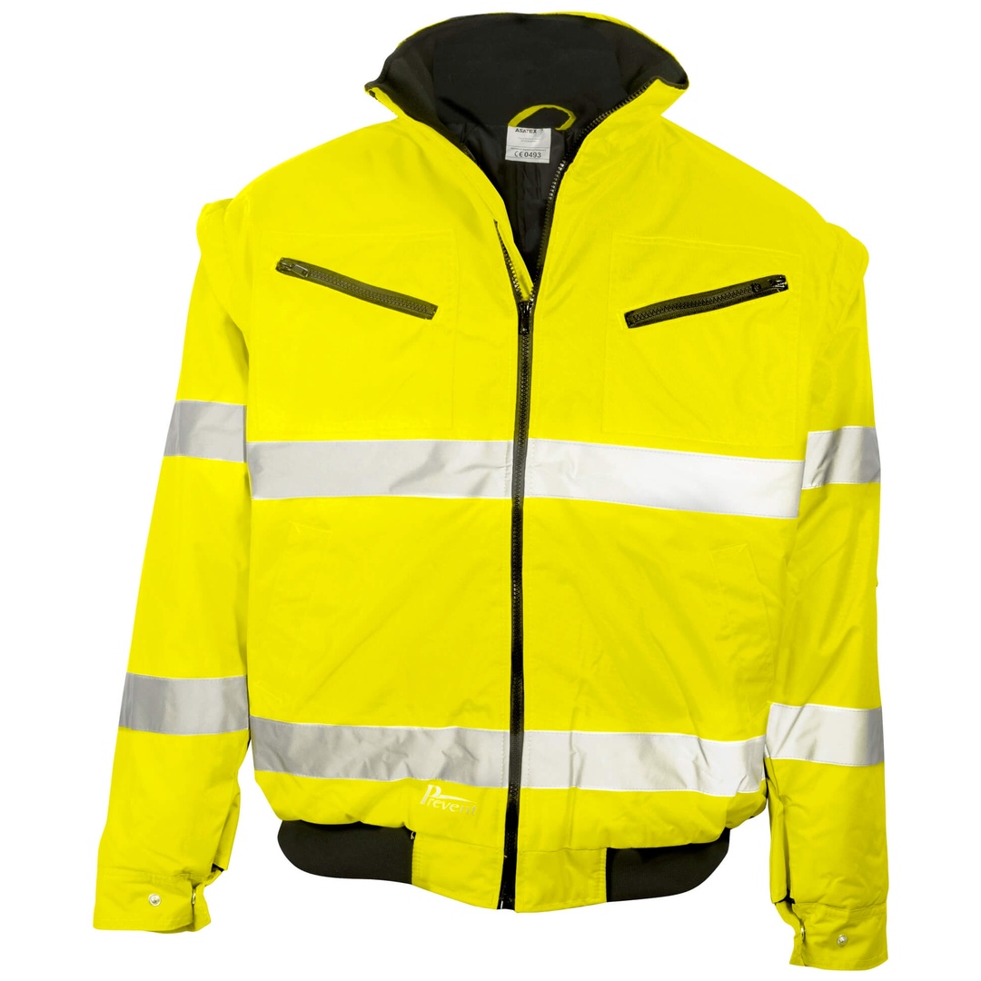 Asatex Prevent Warnschutz-Pilotenjacke 174 Gr. 2XL gelb