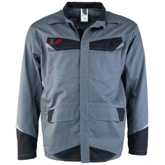 Asatex Antistatik-Bundjacke 2137JA Gr. 42/44 grau/schwarz