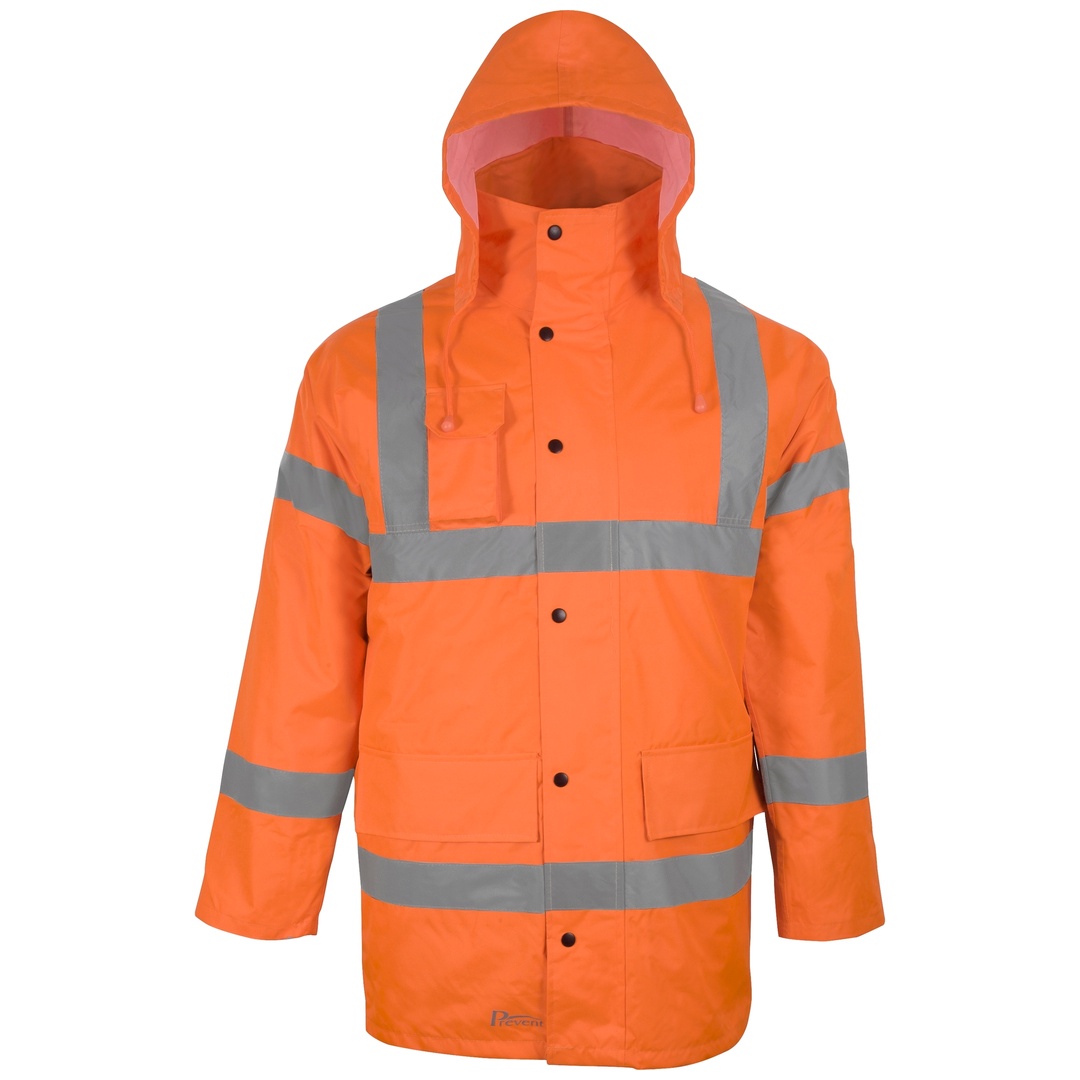 Prevent Warnschutz-Parka 3350E Gr. S leuchtorange
