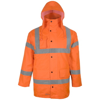 Prevent Warnschutz-Parka 3350E Gr. L leuchtorange