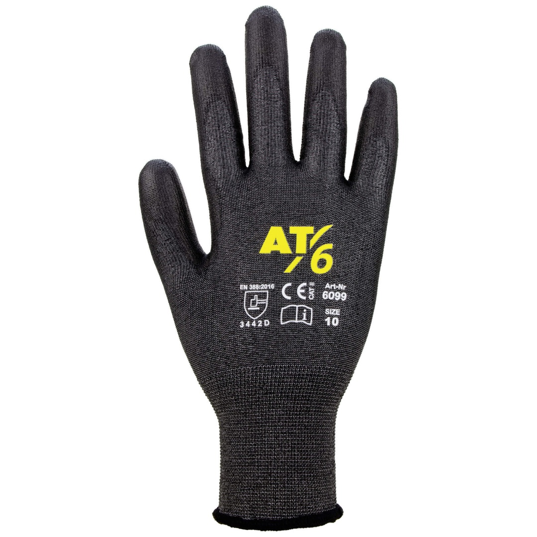 Asatex Schnittschutzhandschuh 6099 Gr. 10 schwarz