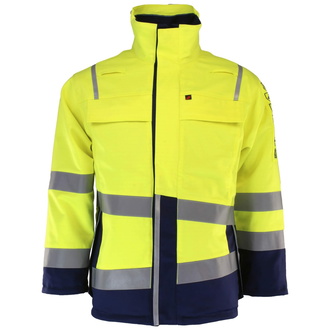 Asatex Multinorm-Warnschutz-Jacke BGWEJA52 Gr. XS gelb/blau