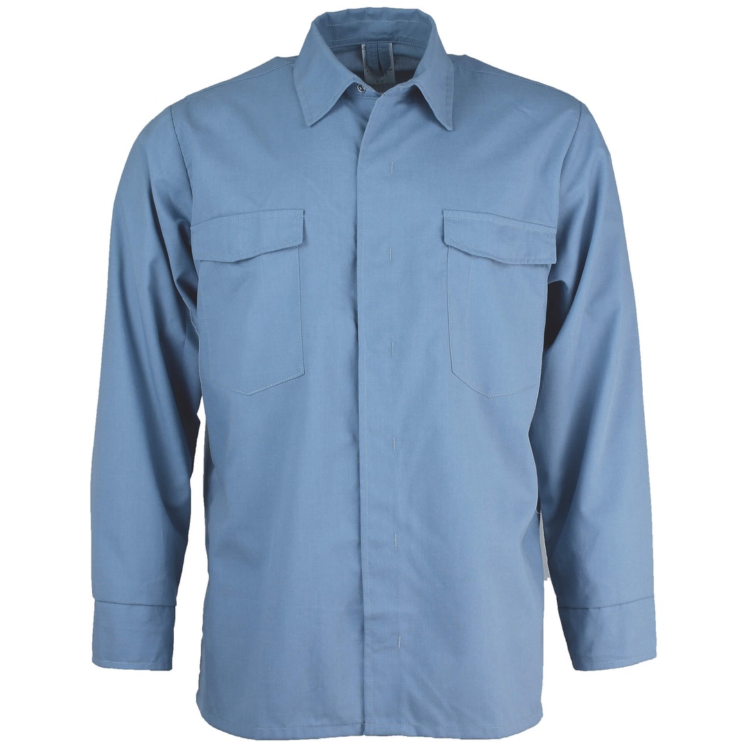 Asatex Flammschutz-Hemd CVHE01EN Gr. 43 blau