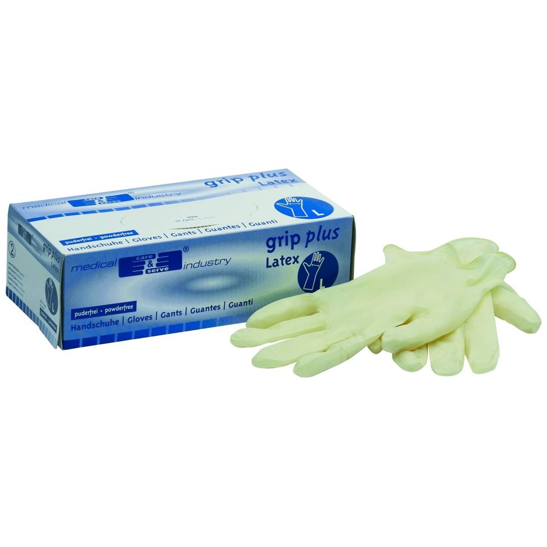Asatex Einmalhandschuhe ELH gepudert 100 Stk. Gr. M weiß