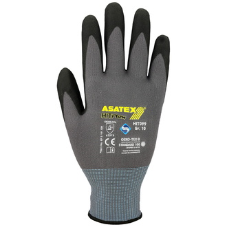 Asatex Feinstrickhandschuh HIT099 Gr. 6 grau