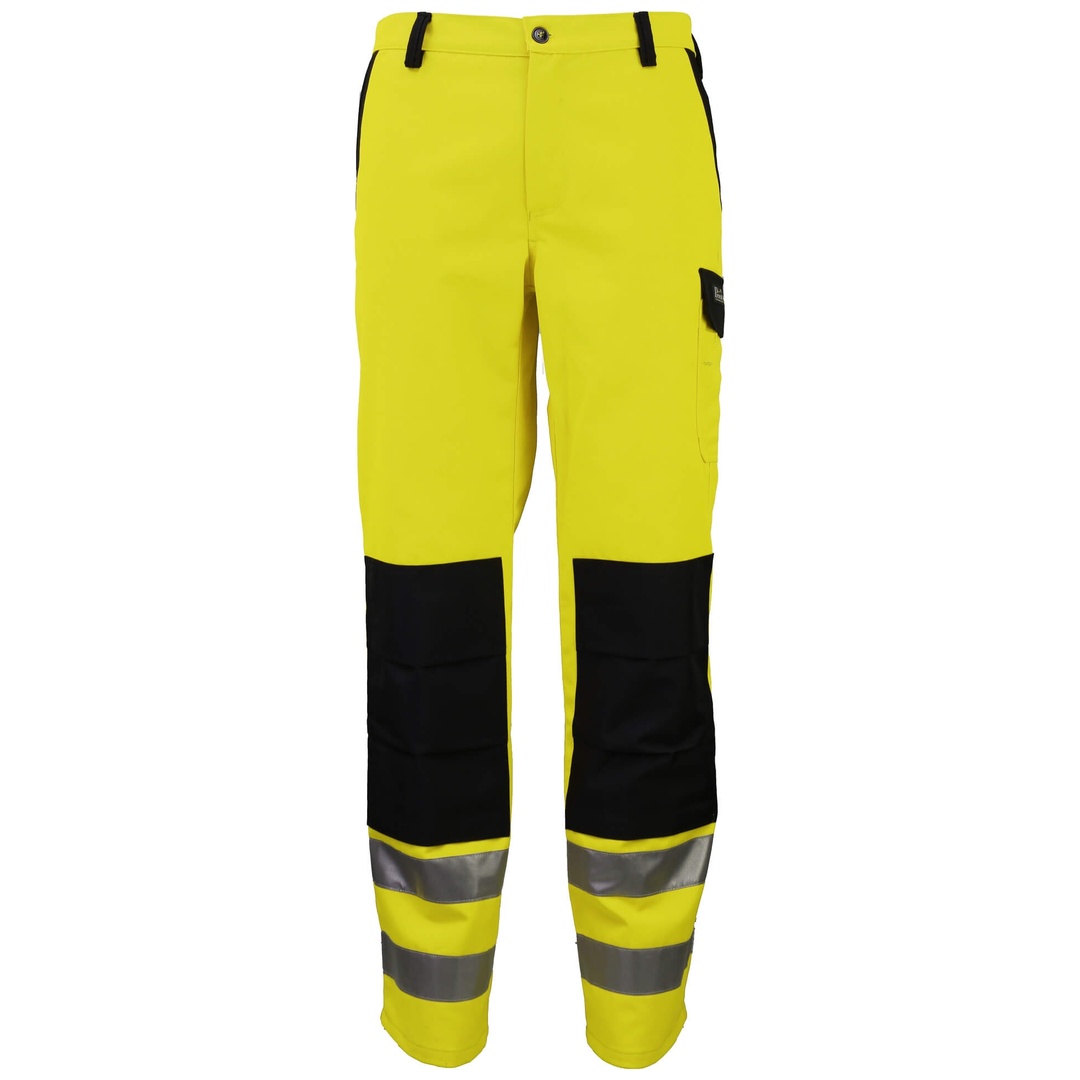 Asatex PREVENT Warnschutz-Bundhose PTW-HON Gr. 60 gelb/schwarz
