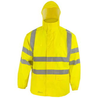 Prevent Warnschutz Regenjacke RJG Gr. S gelb