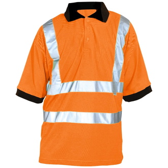 Asatex Warnschutz-Poloshirt PREVENT Gr. XL orange