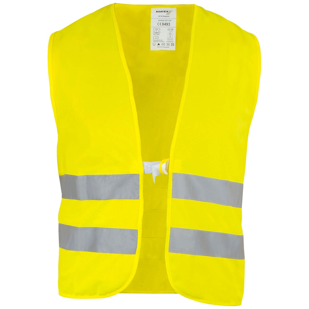 Asatex Warnweste WTG Klasse 2 Gr. one Size neongelb