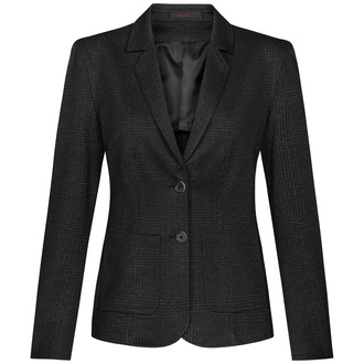 Greiff Damen-Jersey Blazer RF 1460-2120-11 Gr. 46 glencheck anthrazit