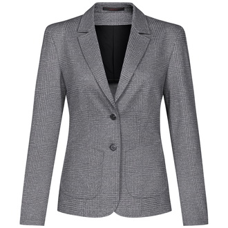 Greiff Damen-Jersey Blazer RF 1460-2150-16 Gr. 42 glencheck hellgrau