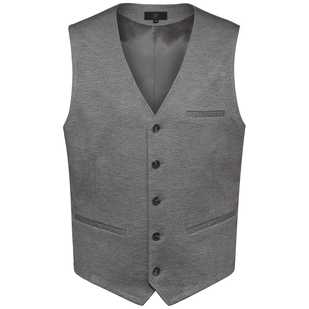 Greiff Herren-Jerseyweste RF 1631-2155-16 Gr. 60 hellgrau meliert