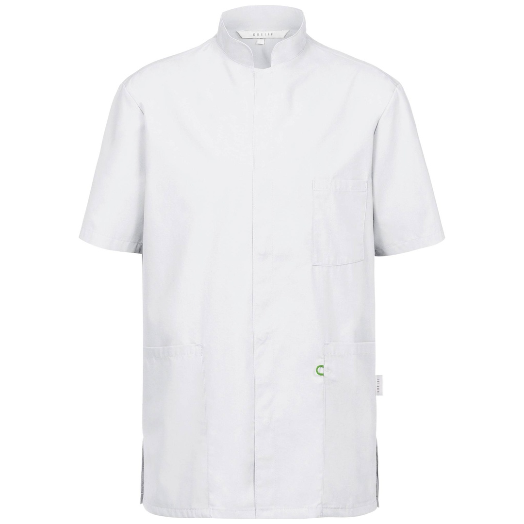 Greiff Herren Kasack Regular Fit 1/2 Arm 5006-6550-90 Gr. L weiß