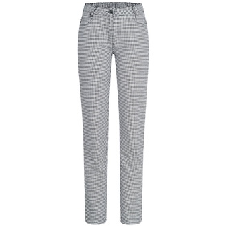 GREIFF Damen Kochhose RF Cuisine Basic 5319-1850-18 Pepita Gr. 42 schwarz/weiß