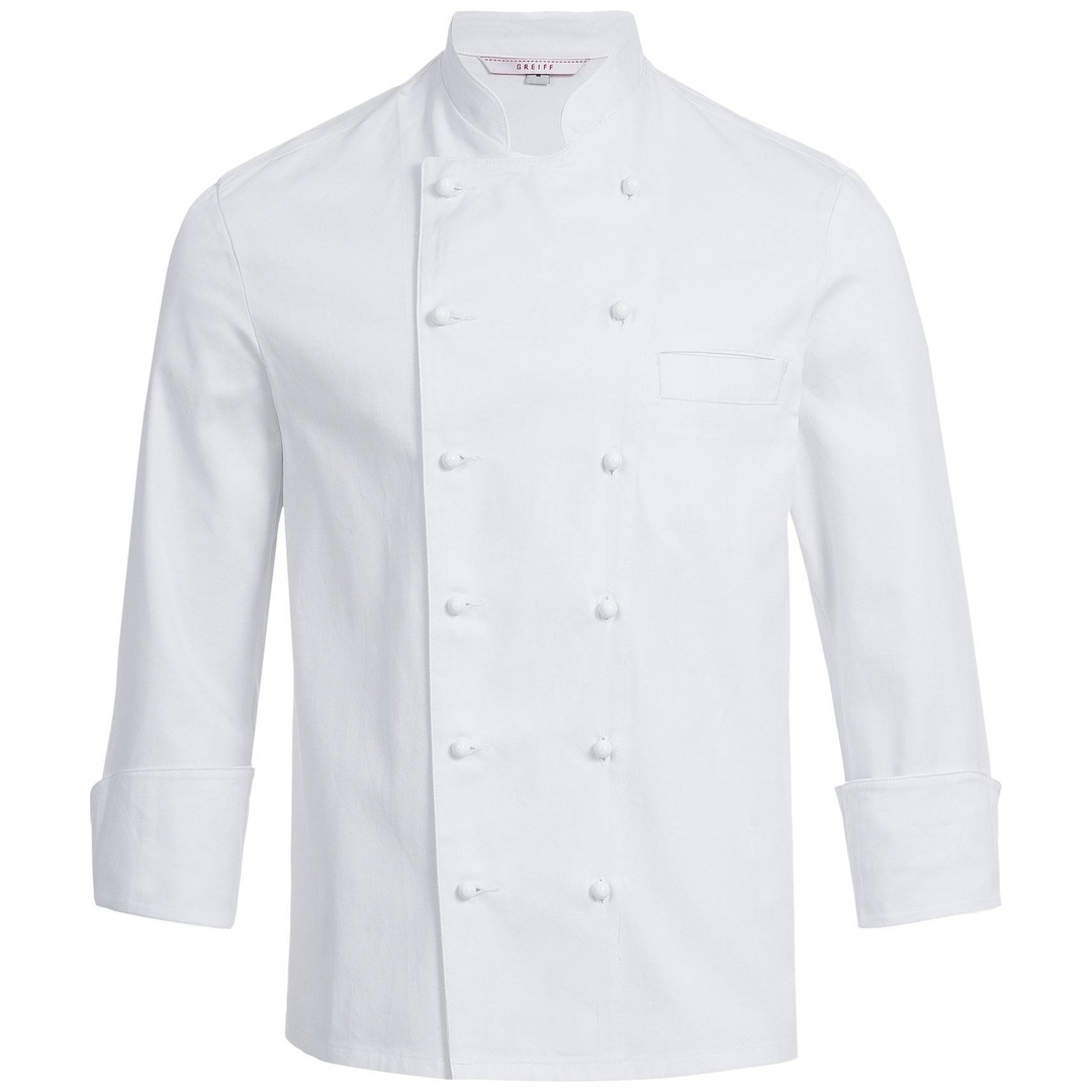 GREIFF Kockjacke Herren RF Cuisine Basic 5566-1900-090 Gr. 3XL weiß