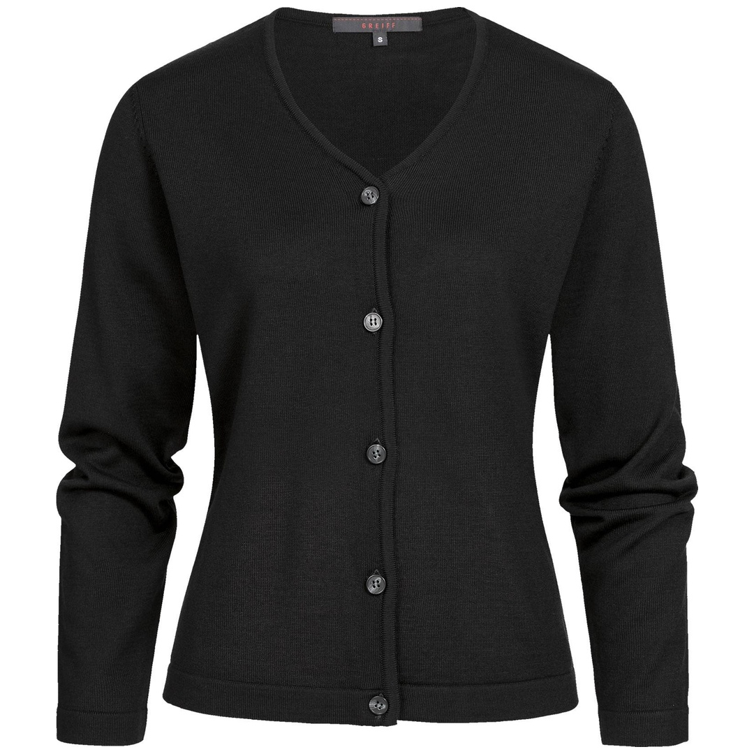 GREIFF Damen-Strickjacke RF 6053-5050-10 Gr. M schwarz