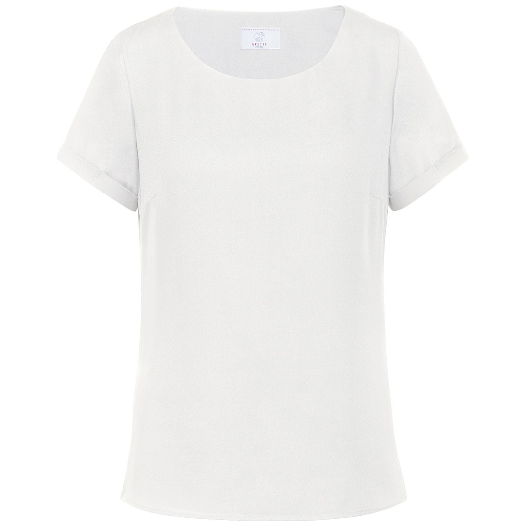 GREIFF Damen Bluse RF 1/4 Arm 6577-1446-091 Gr. 34 offwhite
