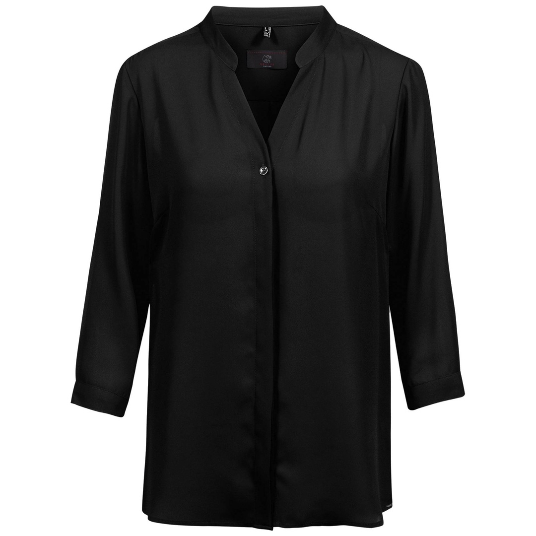 GREIFF Damen Bluse RF 3/4 Arm 6586-1446-10 Gr. 40 schwarz