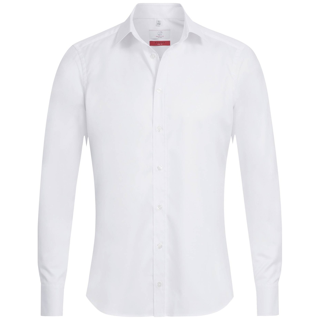 Greiff Herren-Hemd 1/1 SF 37.5 6689-1770-90 Gr. 43/44 weiß