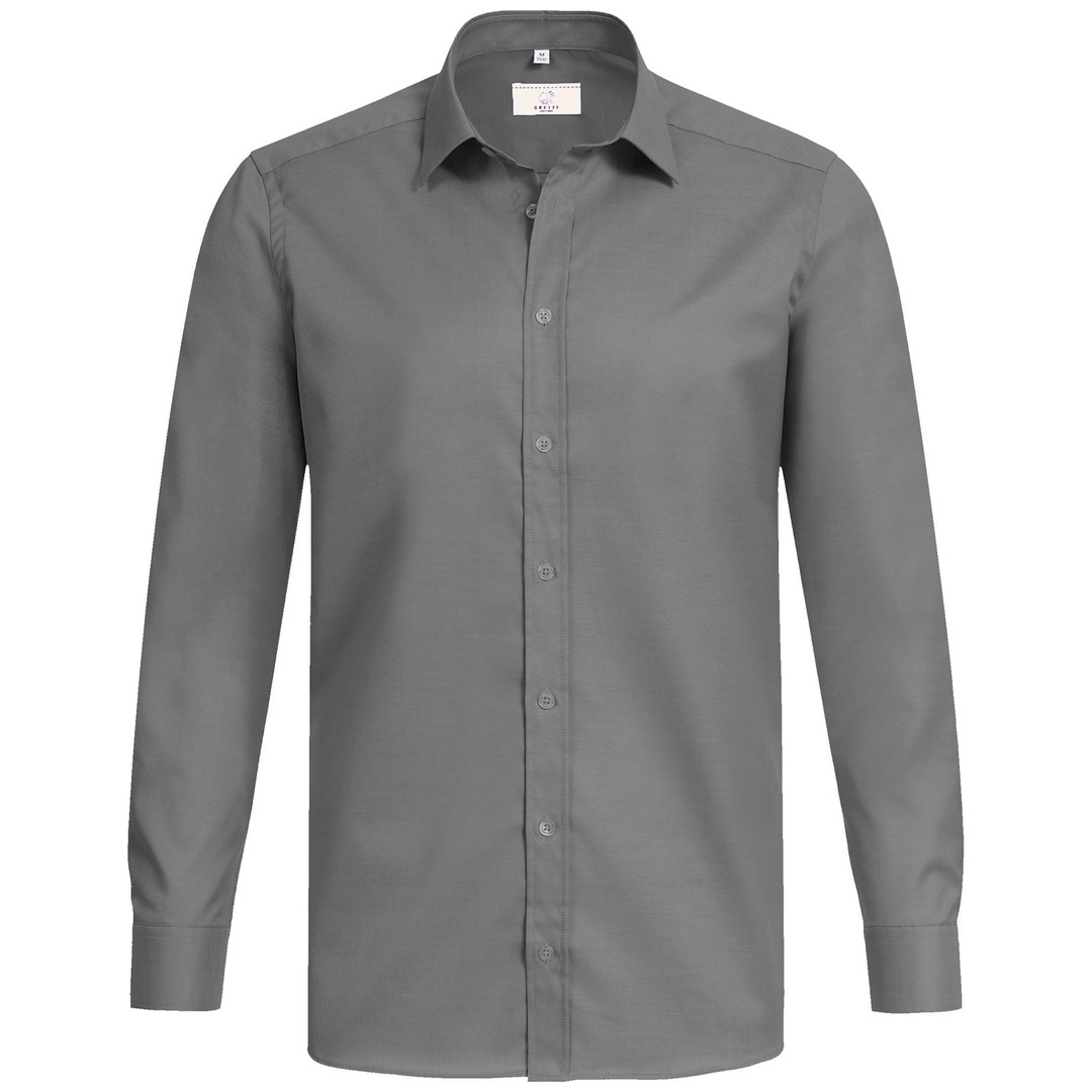 Greiff Herren Hemd 1/1 RF 6727-1770 Gr. 41/42 grau