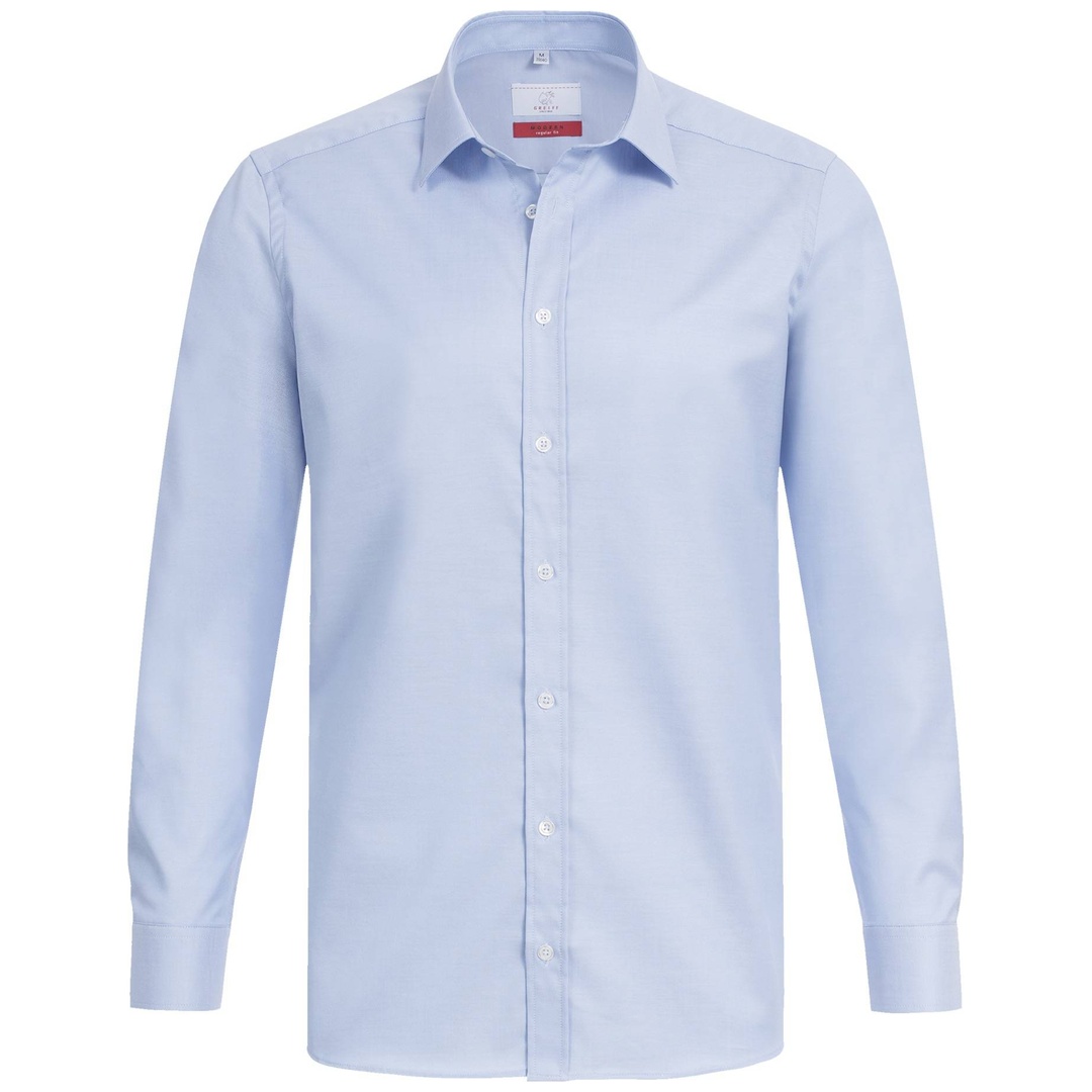 Greiff Herren Hemd 1/1 RF 6727-1770 Gr. 39/40 hellblau