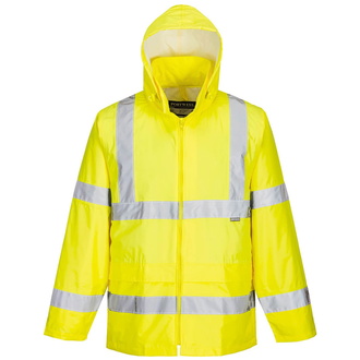 Portwest Hi-Vis Rain Jacket H440 Gr. XL yellow