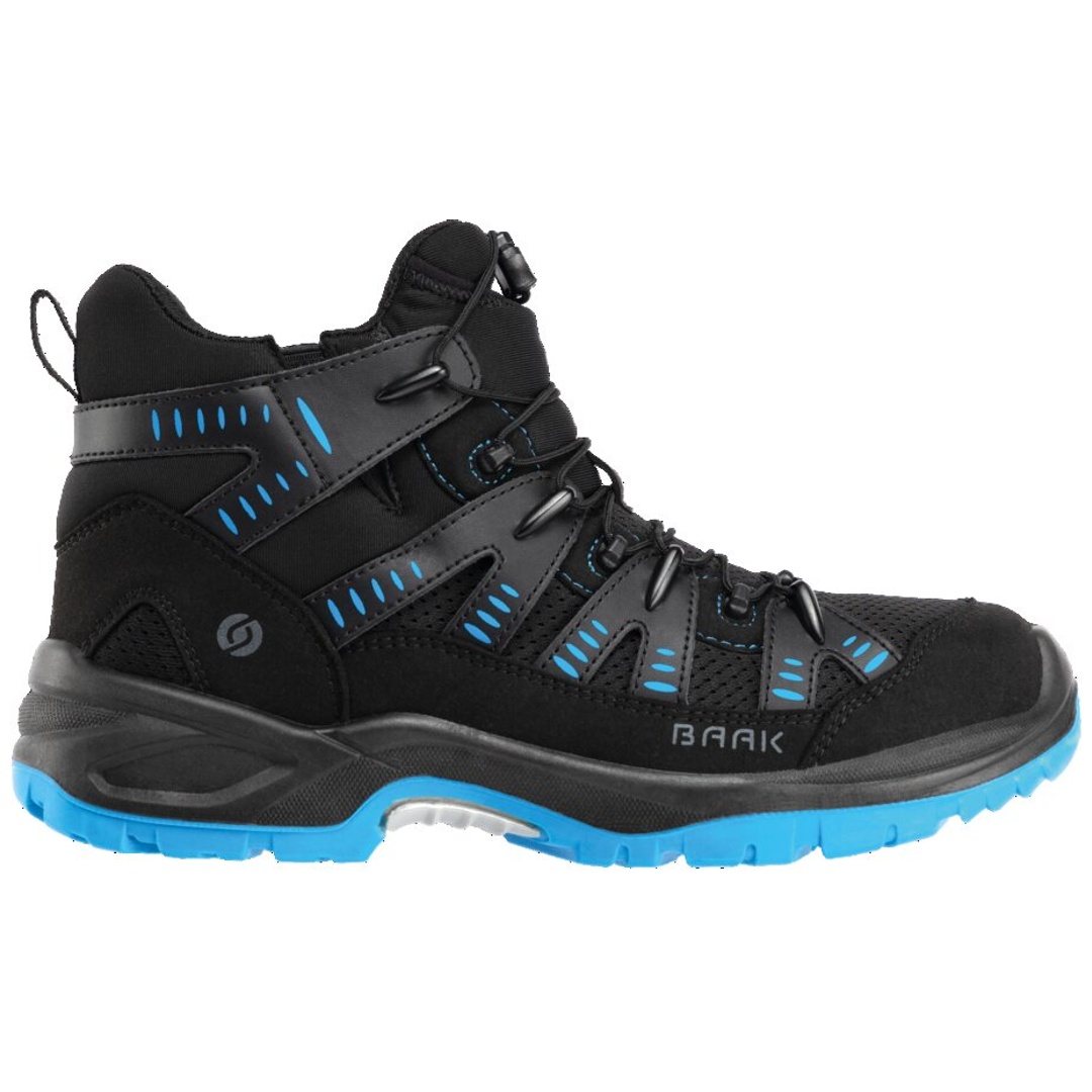 Baak Sicherheitsstiefel Hudson S1P SRC ESD EN ISO 20345 Gr. 39 schwarz/blau