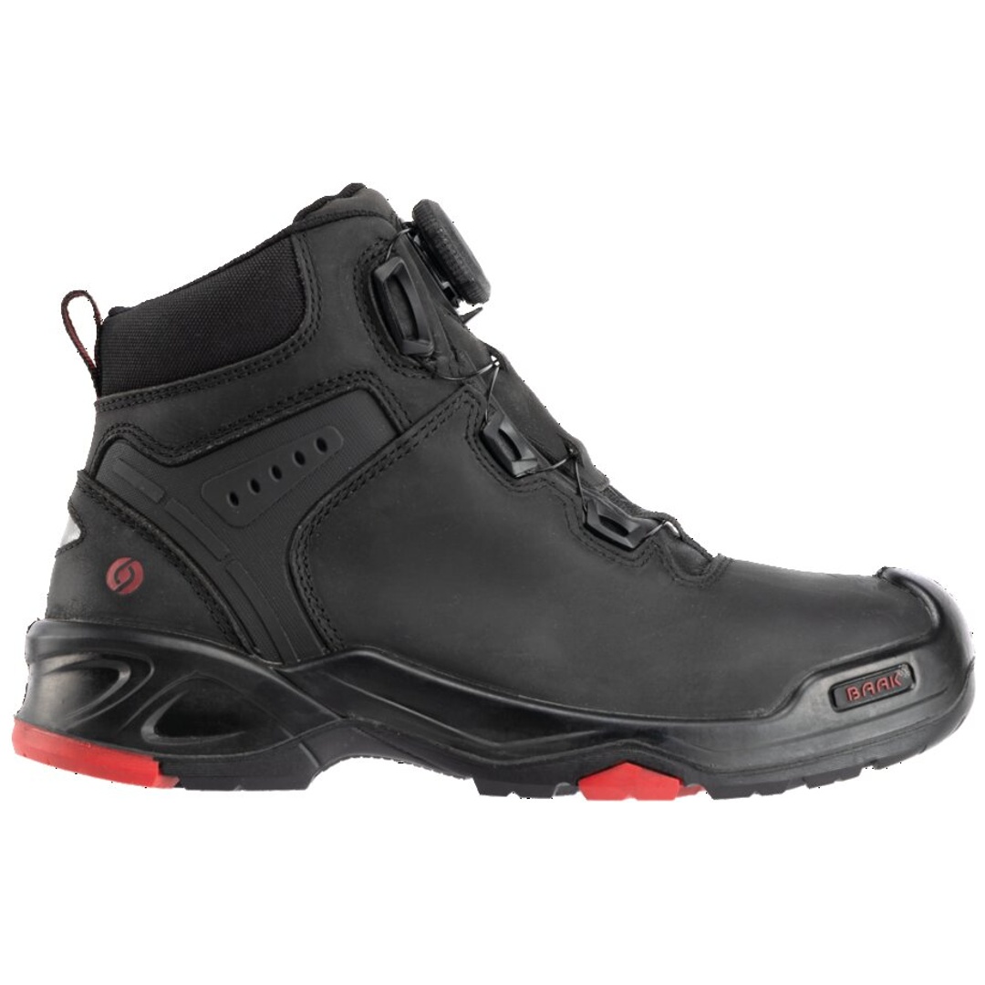 Baak Sicherheitsstiefel Braxton Boa 6642 S3 SRC DGUV Gr.38 schwarz