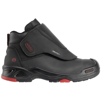 Baak Schweißerstiefel 6647 Björn S3 SRC DGUV Gr. 43 schwarz/rot