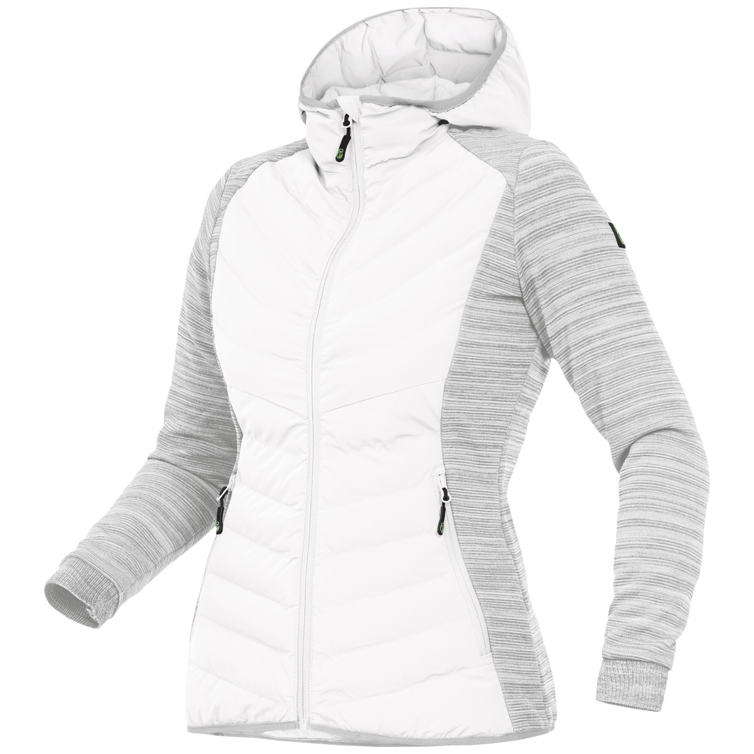 Leibwächter Hybridjacke Damen CADHYJ Gr. 46 weiß