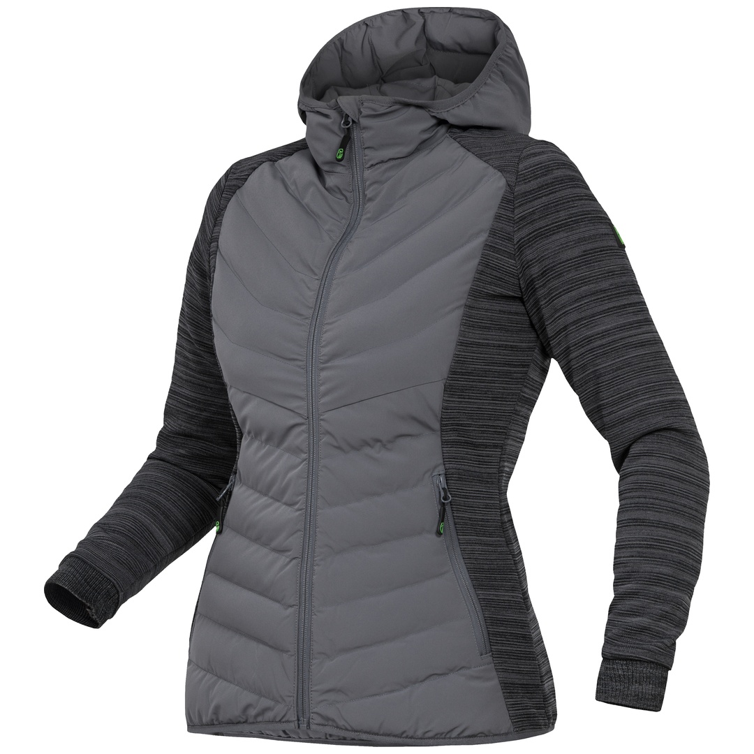 Leibwächter Hybridjacke Damen CADHYJ Gr. 44 grau