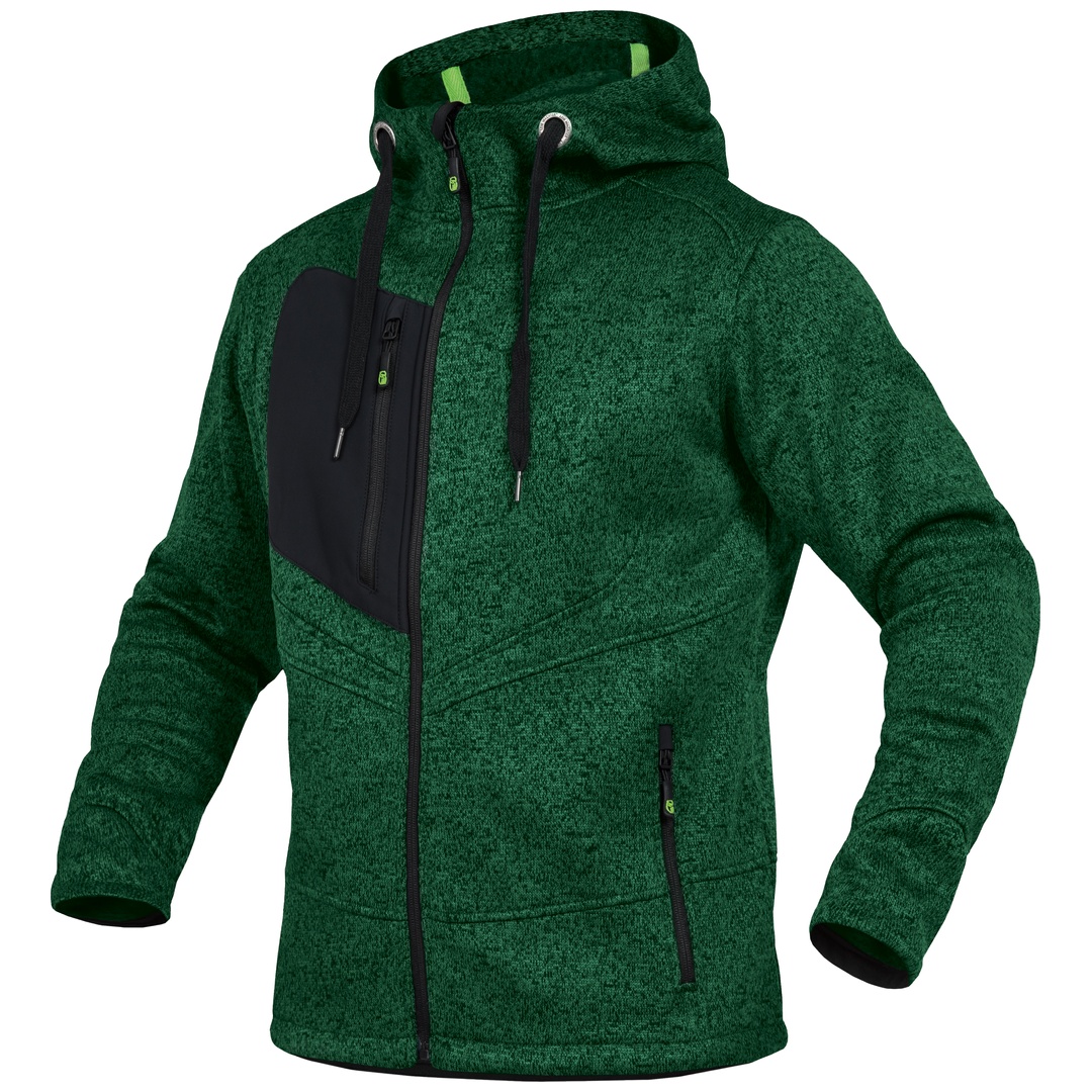 Leibwächter Strickjacke CASTJ Gr. S grün