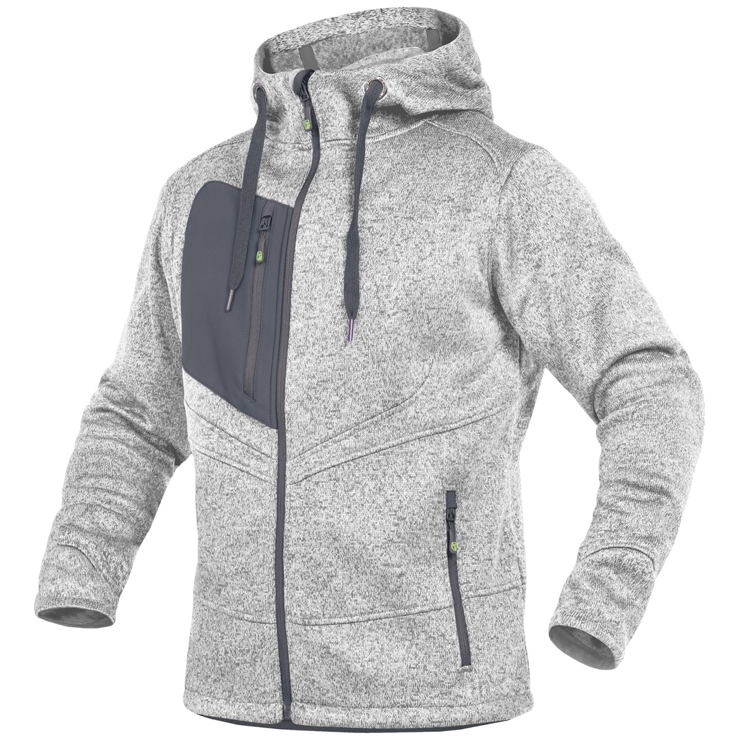 Leibwächter Strickjacke CASTJ Gr. M weiß