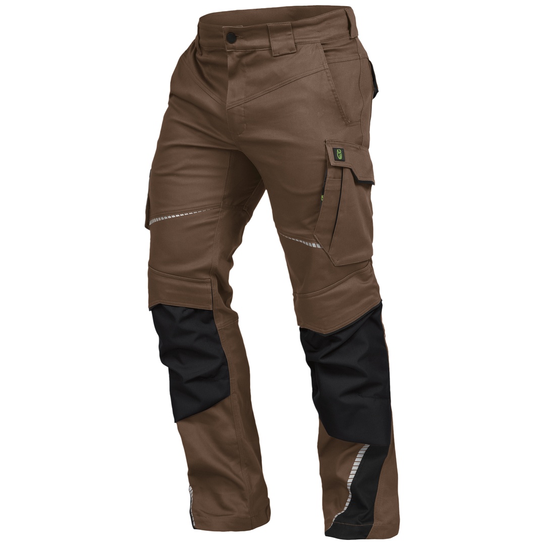 Leibwächter Bundhose Herren Flex-Line FLEXH29 Gr. 98 haselnuss/schwarz