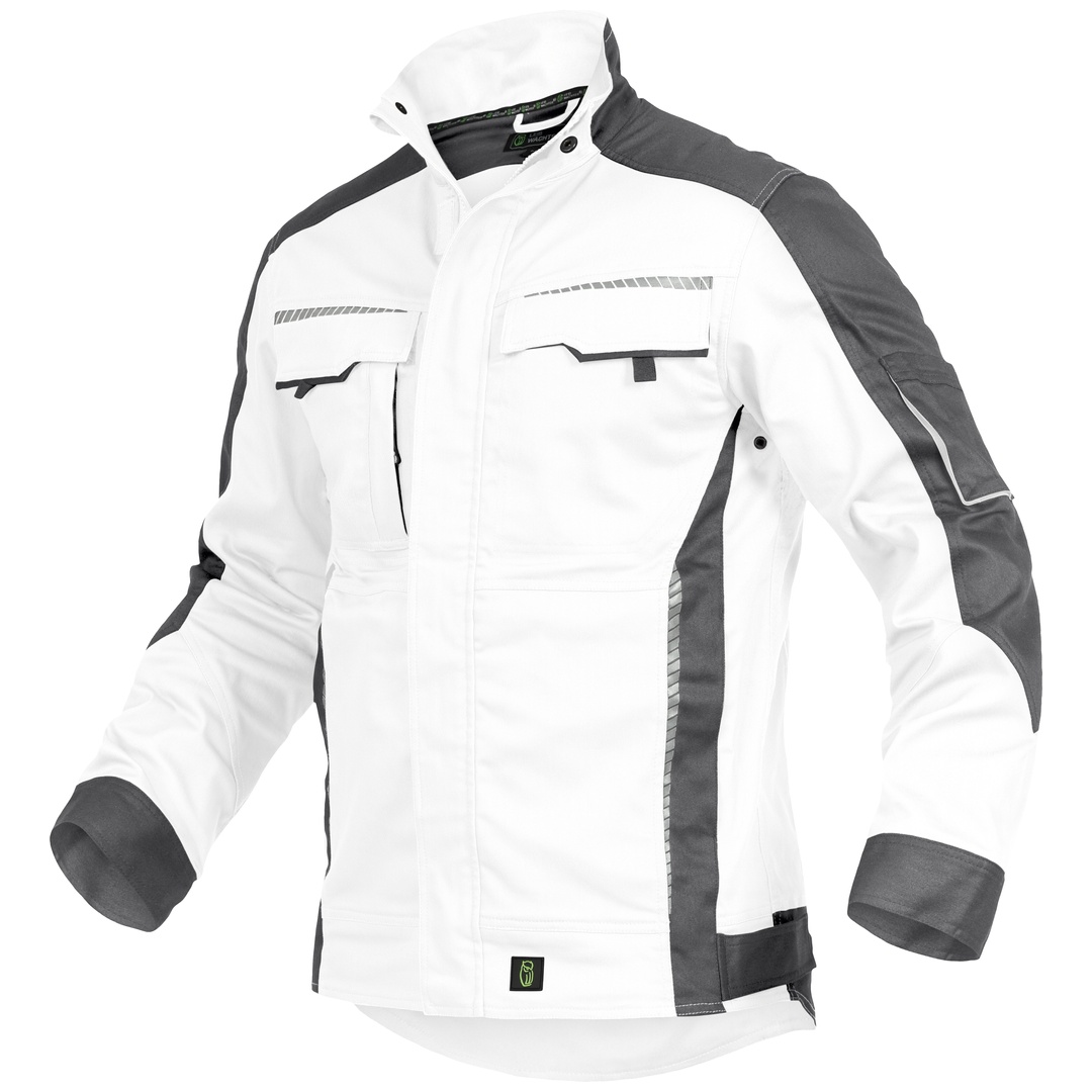 Leibwächter Bundjacke Flex-Line FLEXJ Gr. 2XL weiß/grau