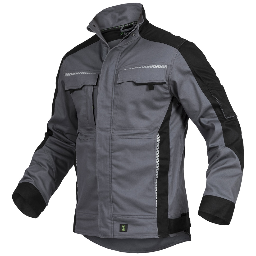 Leibwächter Bundjacke Flex-Line FLEXJ Gr. L grau/schwarz