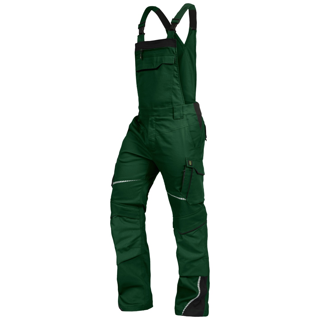 Leibwächter Latzhose Flex-Line FLEXL Gr. 28 grün/schwarz