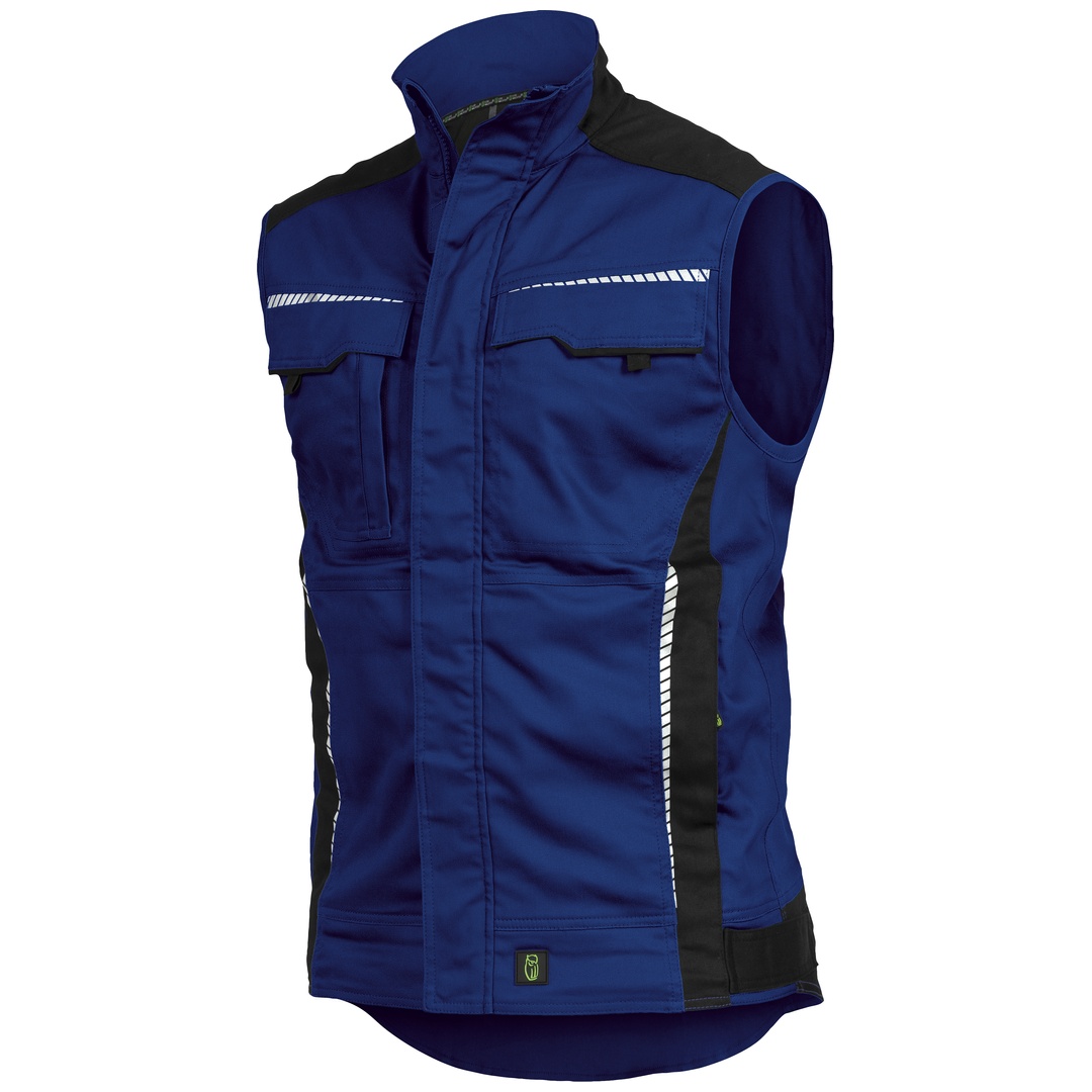 Leibwächter Weste Flex-Line FLEXV Gr. 5XL kornblau/schwarz