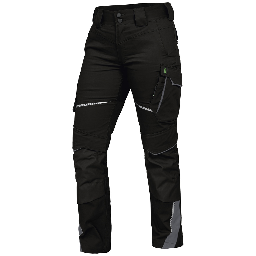 Leibwächter Damen Bundhose Flex-Line FLXDH25 Gr. 36 schwarz/grau