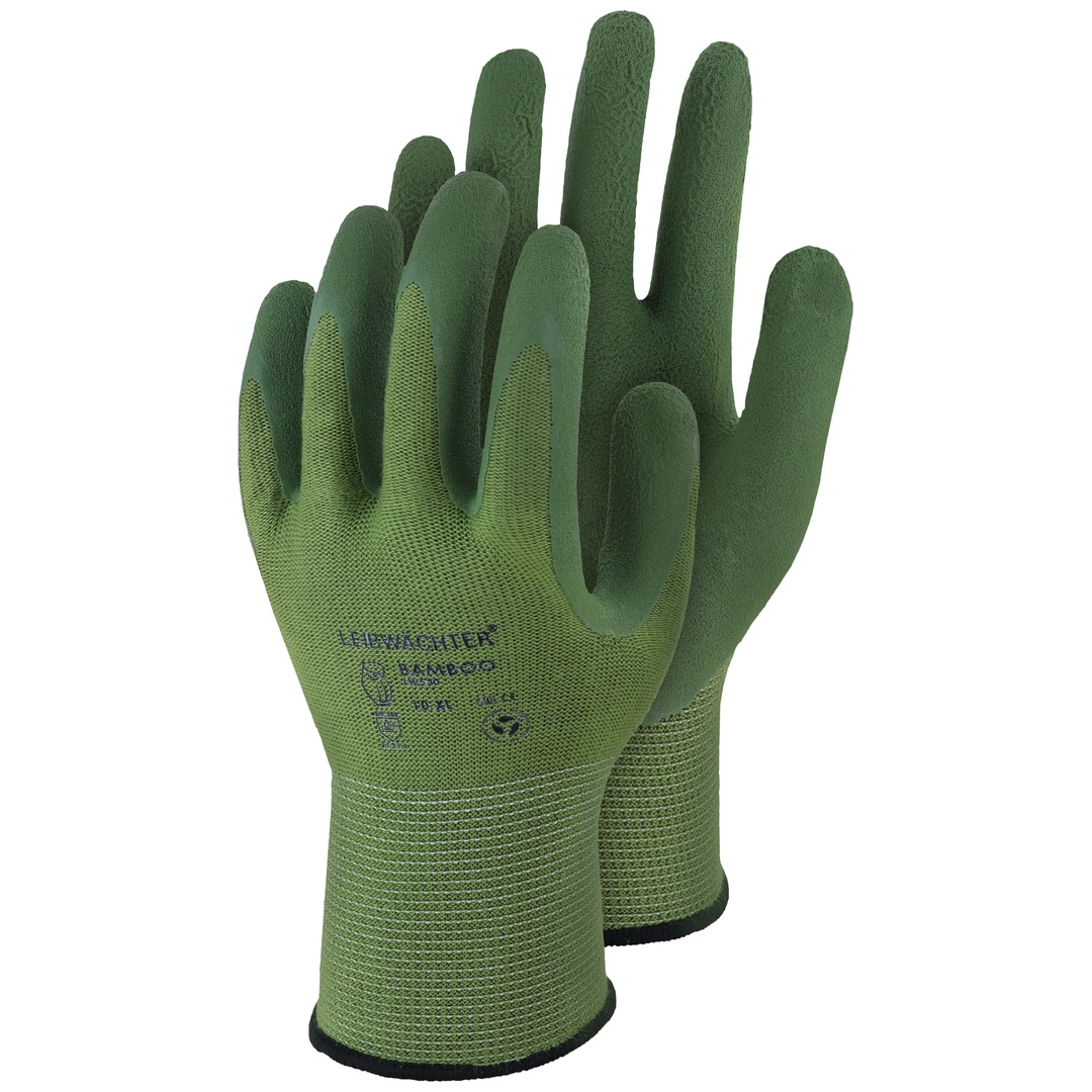 Leibwächter Arbeitshandschuh Bamboo HLW530 Gr. 10 grün