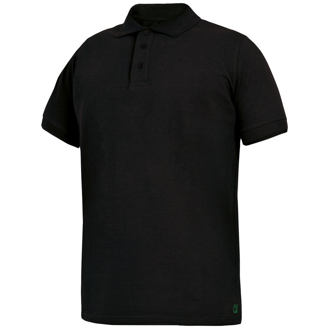 Leibwächter Polo-Shirt LWU Gr. 5XL schwarz