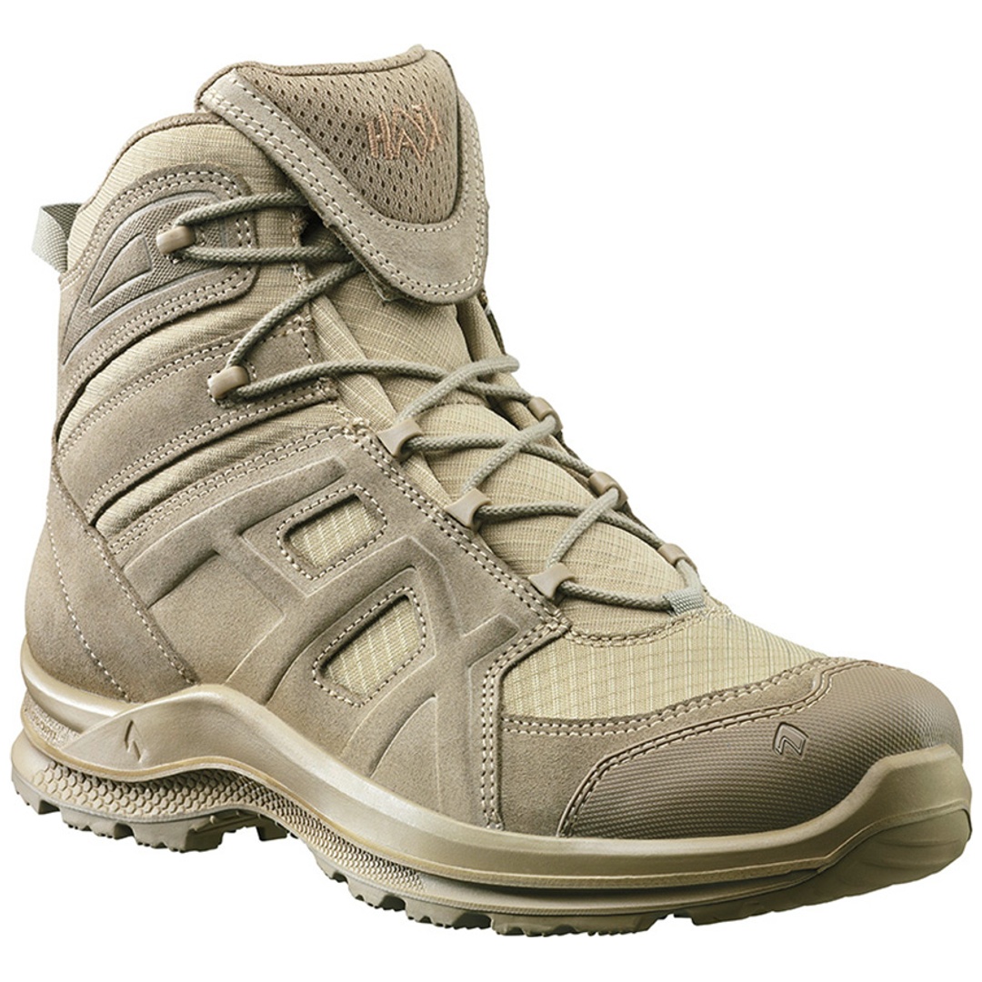 HAIX Militär Sicherheitsstiefel BLACK EAGLE Athletic 2.0 V T mid 330006 O2 SRC DGUV Gr. 45,5 beige