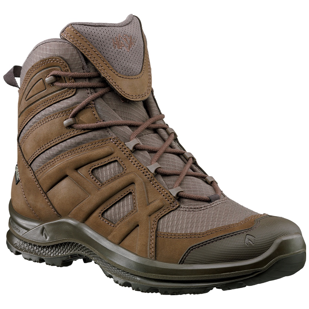 HAIX Sicherheitsstiefel BLACK EAGLE Athletic 2.0 N GTX mid 330014 O2 SRC DGUV Gr. 41 braun