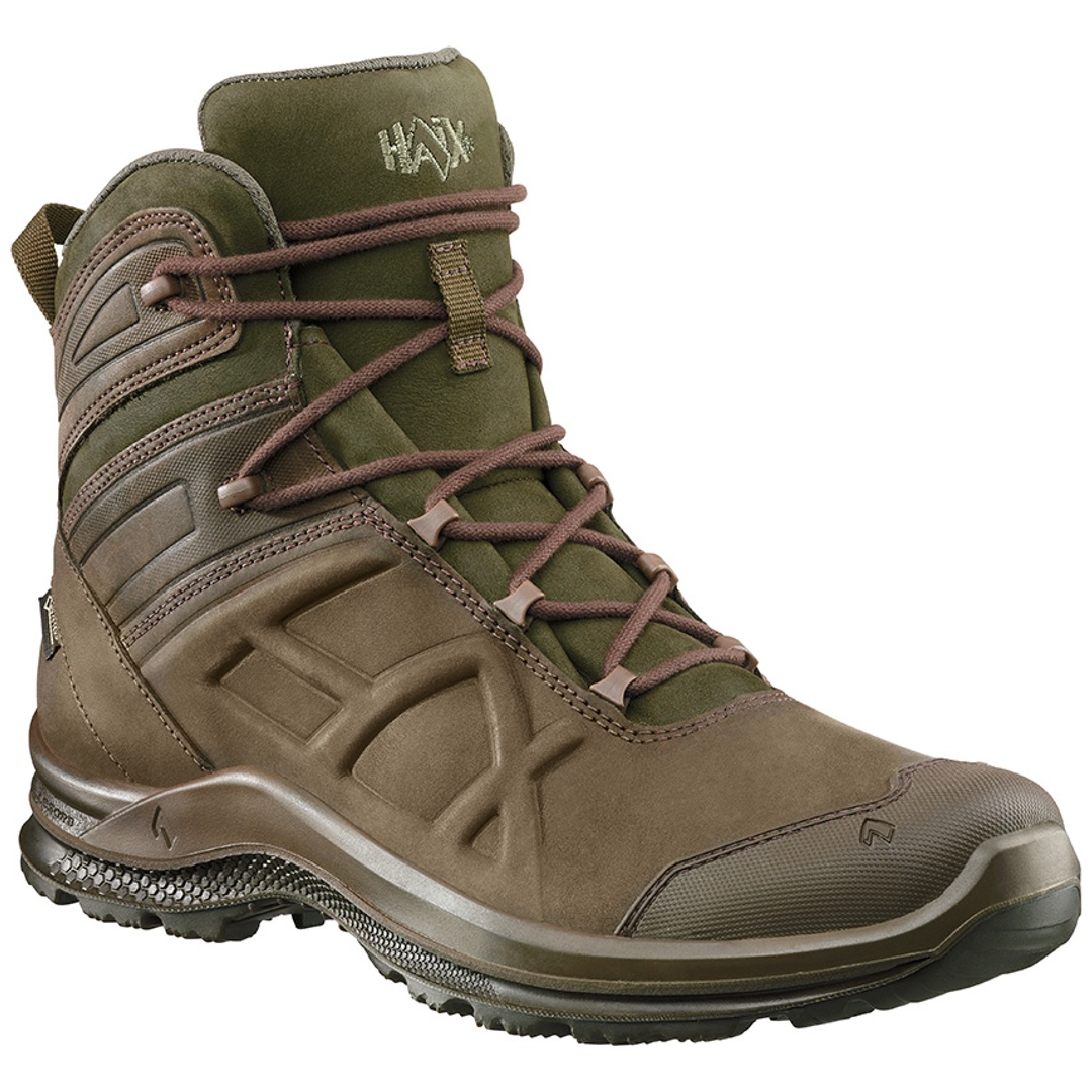 HAIX Sicherheitsstiefel Black Eagle Nature GTX MID 340016 Gr. 43 braun-olive
