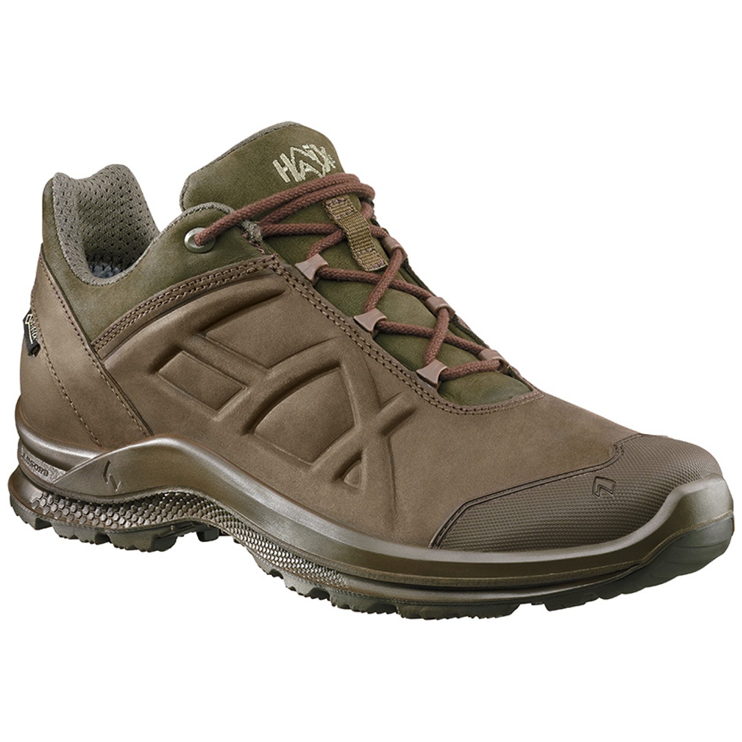 HAIX Halbschuh BLACK EAGLE Nature GTX low Gr. 41,5 braun/grün