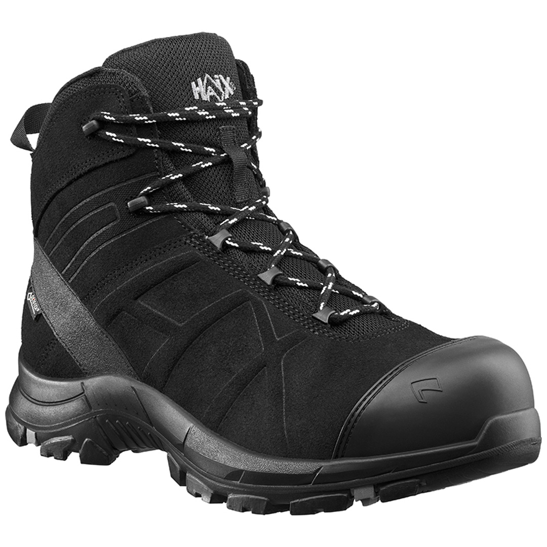 HAIX Sicherheitsstiefel Black Eagle Safety 53 mid 610022 S3 ESD SRC DGUV Gr. 41 schwarz